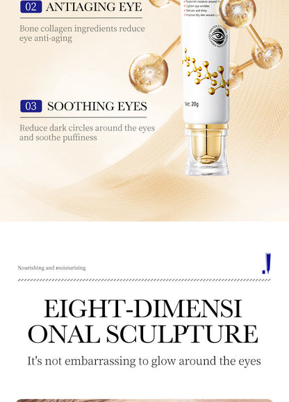 1/2pcs  Collagen Eye skincare Cream  Anti Dark Circles Eye Bags Moisturizing Firming Cream for Eyes Skin Care