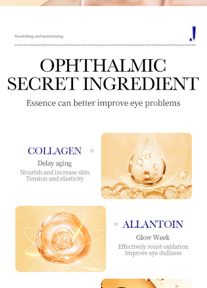 1/2pcs  Collagen Eye skincare Cream  Anti Dark Circles Eye Bags Moisturizing Firming Cream for Eyes Skin Care