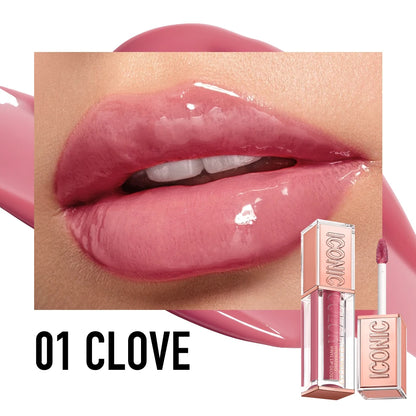 Plumping Lip Gloss Hydrating Vinyl Shine Waterproof Non Sticky Moisturizing Nourishing Lightweight Sexy High Impact