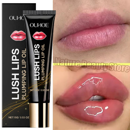 Lip Plumper Oil Instantly Volumising Increase Lip Elasticity Long-lasting Moisturize Lip Plumper Gloss Sexy Beauty Makeup