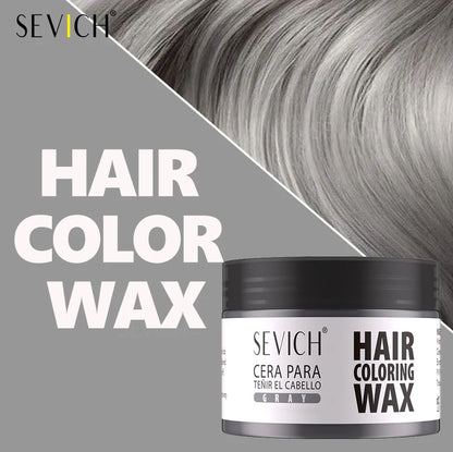 Hair Colour Wax Temporary  Hair Color Wax Easy To Wash DIY Hairs Dyed Mud Long Lasting Paint Coloring Cream Colored Hair Dye