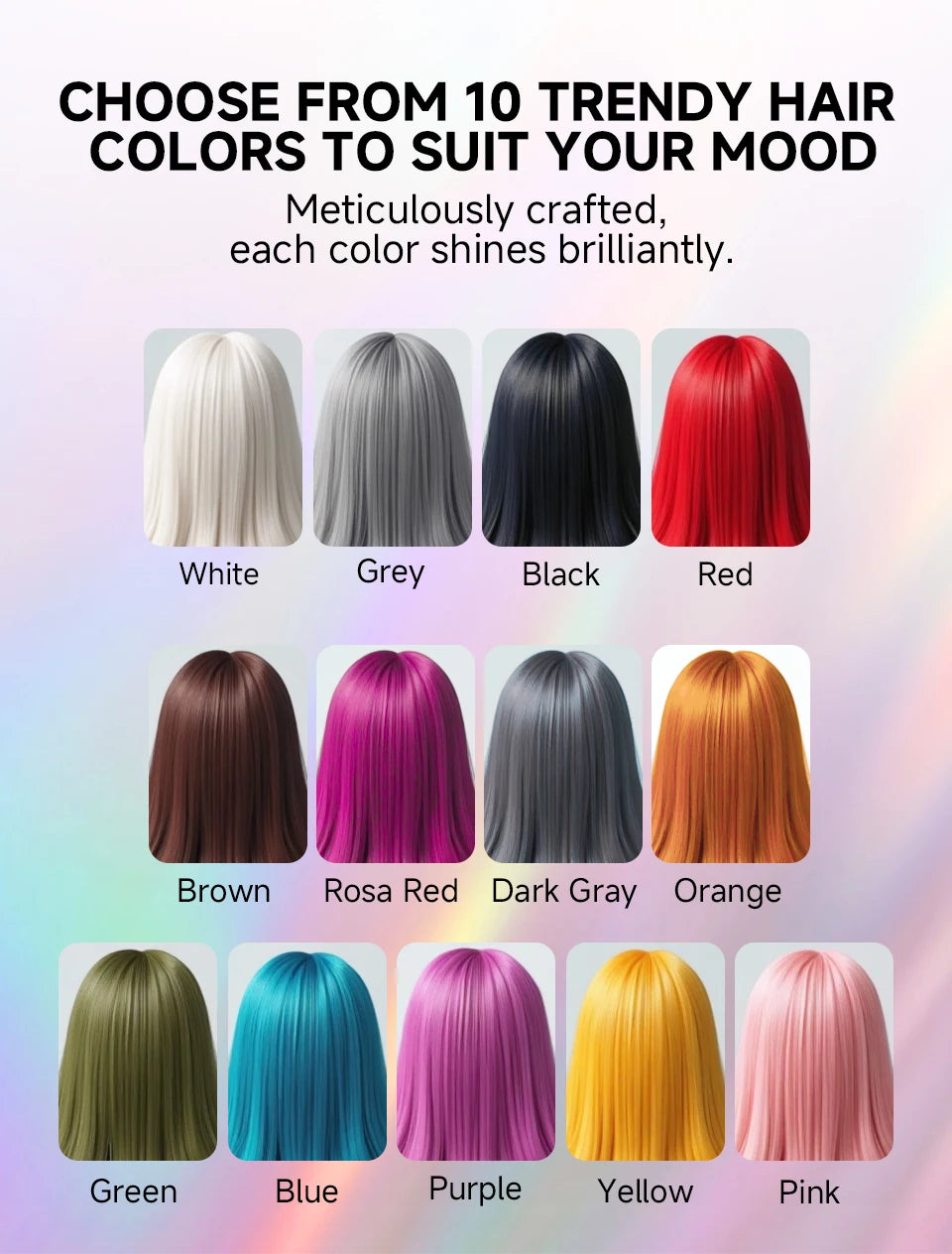 Hair Colour Wax Temporary  Hair Color Wax Easy To Wash DIY Hairs Dyed Mud Long Lasting Paint Coloring Cream Colored Hair Dye