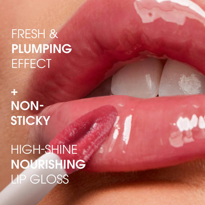 Plumping Lip Gloss Hydrating Vinyl Shine Waterproof Non Sticky Moisturizing Nourishing Lightweight Sexy High Impact