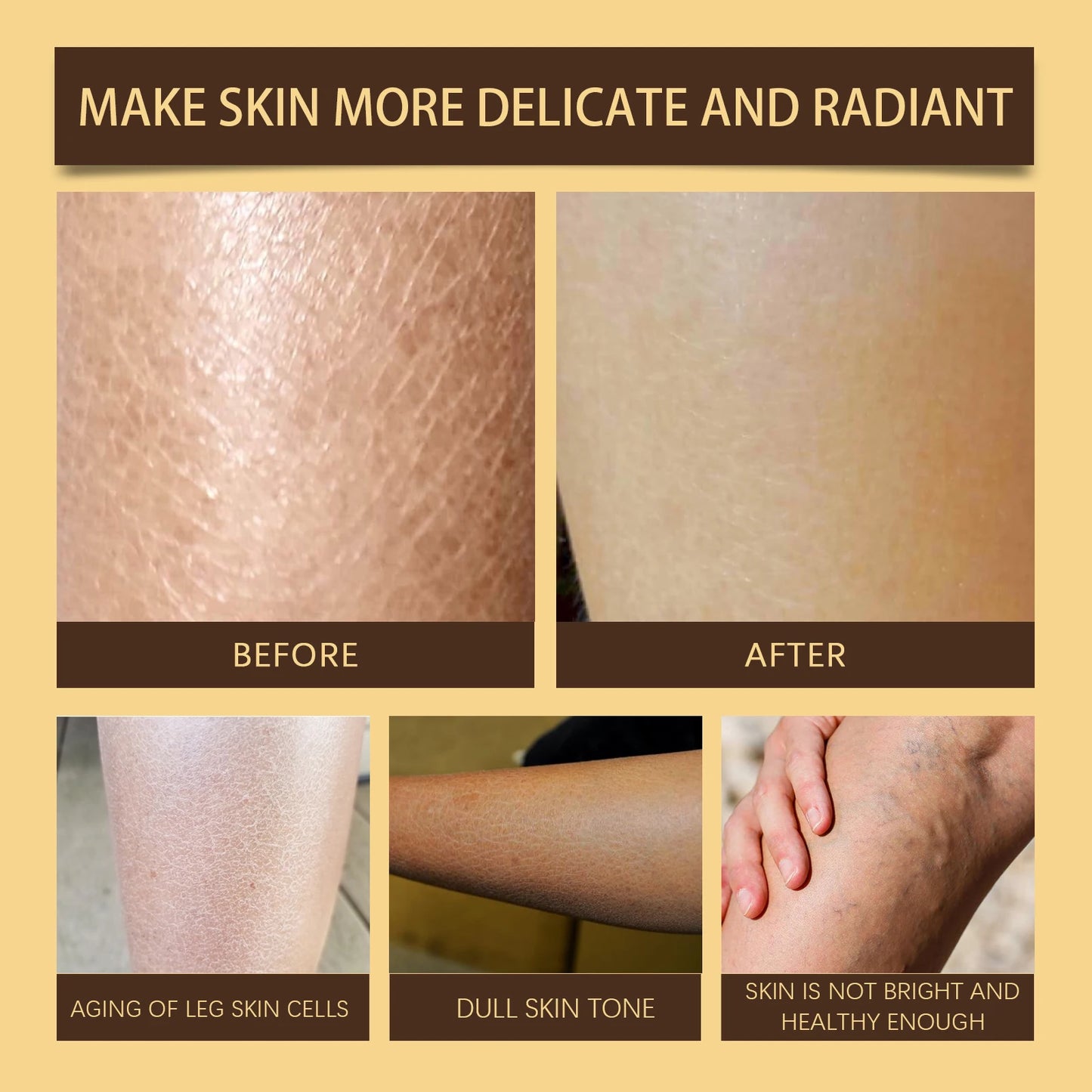 Exfoliating Remove Turmeric Scrub Remove Dead Skin Improve Dry Rough Deep Cleansing Hydrating Smoothing Brightening Skin Care