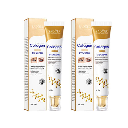 1/2pcs  Collagen Eye skincare Cream  Anti Dark Circles Eye Bags Moisturizing Firming Cream for Eyes Skin Care
