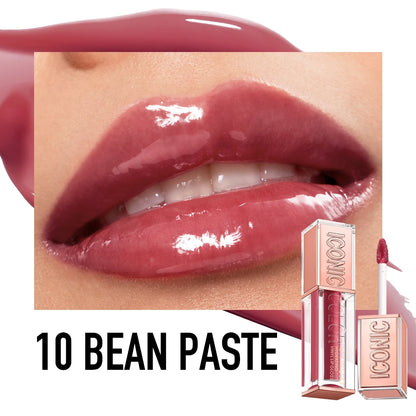 Plumping Lip Gloss Hydrating Vinyl Shine Waterproof Non Sticky Moisturizing Nourishing Lightweight Sexy High Impact