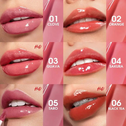 Plumping Lip Gloss Hydrating Vinyl Shine Waterproof Non Sticky Moisturizing Nourishing Lightweight Sexy High Impact