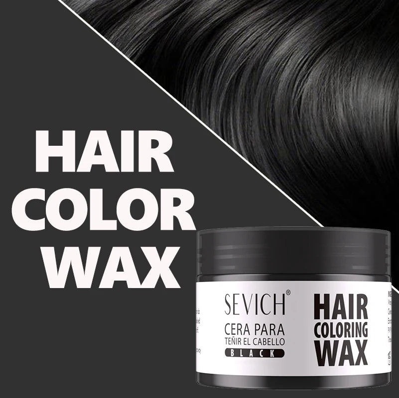 Hair Colour Wax Temporary  Hair Color Wax Easy To Wash DIY Hairs Dyed Mud Long Lasting Paint Coloring Cream Colored Hair Dye