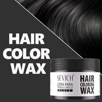 Hair Colour Wax Temporary  Hair Color Wax Easy To Wash DIY Hairs Dyed Mud Long Lasting Paint Coloring Cream Colored Hair Dye