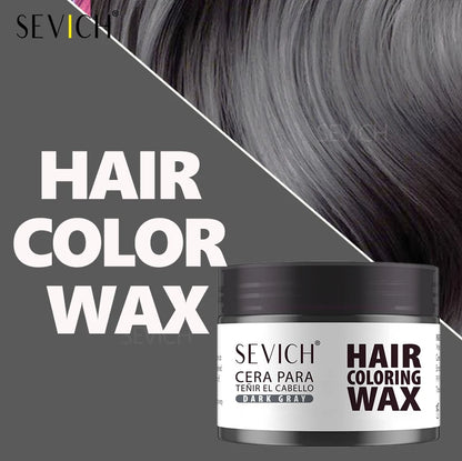 Hair Colour Wax Temporary  Hair Color Wax Easy To Wash DIY Hairs Dyed Mud Long Lasting Paint Coloring Cream Colored Hair Dye