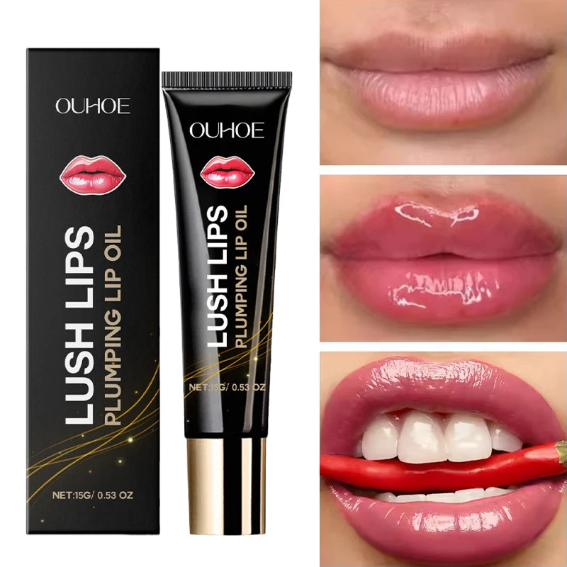 Lip Plumper Oil Instantly Volumising Increase Lip Elasticity Long-lasting Moisturize Lip Plumper Gloss Sexy Beauty Makeup
