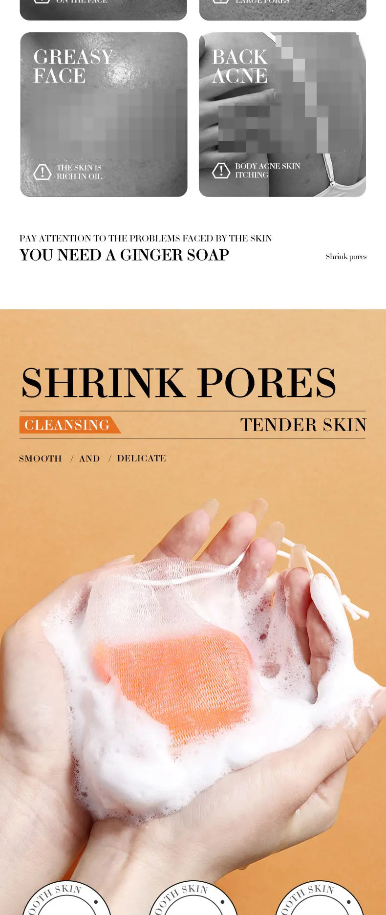 Hand Made Turmeric Soap Body Cleaning Lightening Dark Underarm Leg Body Cleansers Brightening Face Soap Tender Skin Care Beauty