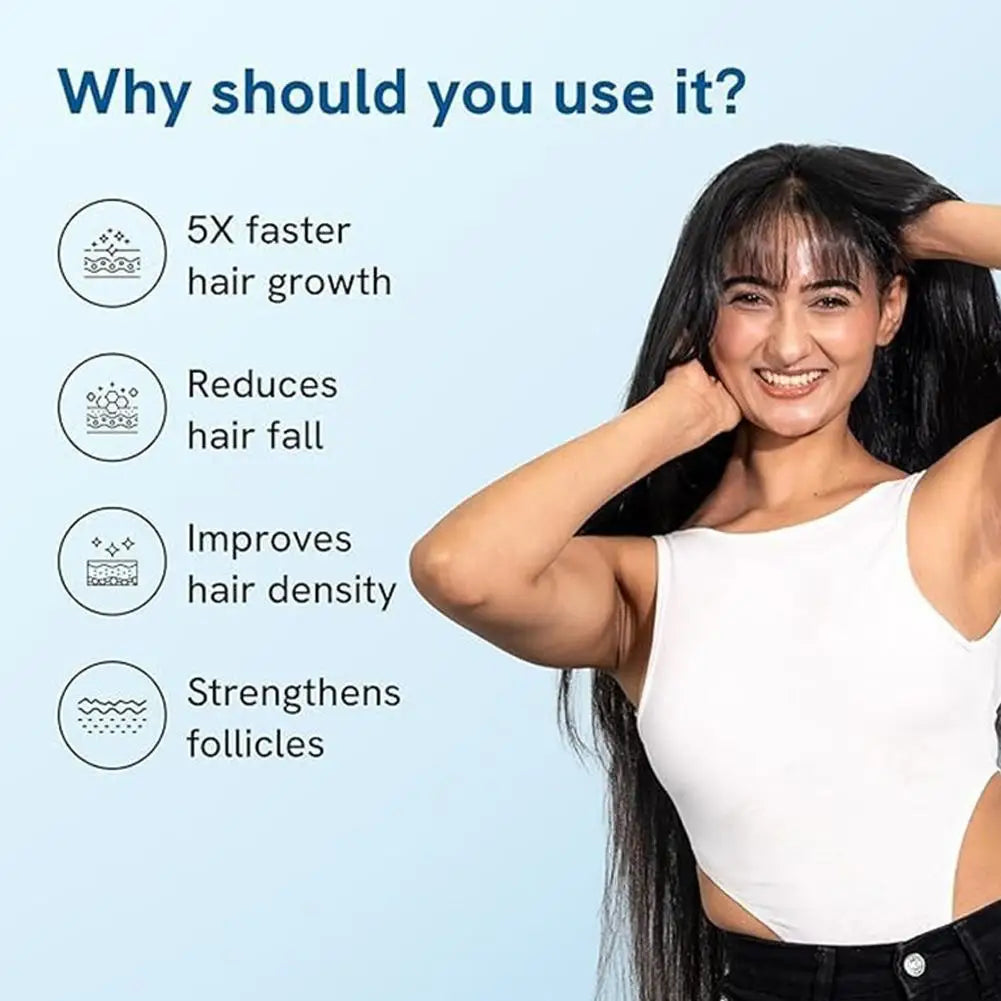 25ml Hair Growth Essence Oil for Hair Care, Scalp Nourishment & Frizz Control 3% Rosemary Hair Serum