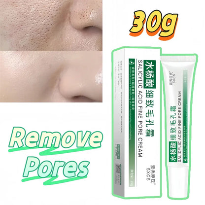 Pore Shrinking Cream Acne Pit Repair Product For Men Women Remove Acne Print Scar Large Pore Anti-Inflammatory Smooth Skin Cream