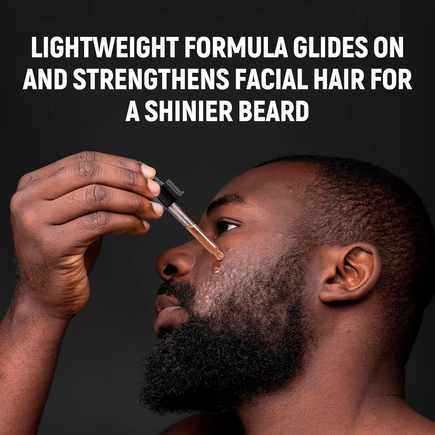 Beard essential oil rich in castor oil,Beard Growth And Grooming Soften Nourish Beard Care Roller needle length less than 0.25mm